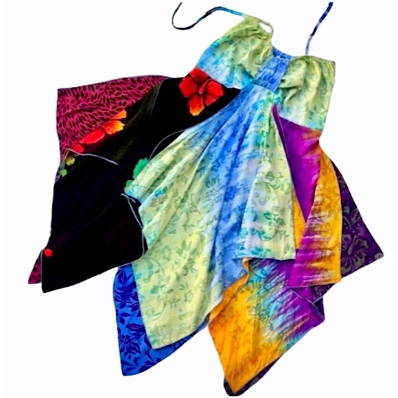 Young Fashion handkerchief dress, OS - Picture 2 of 10